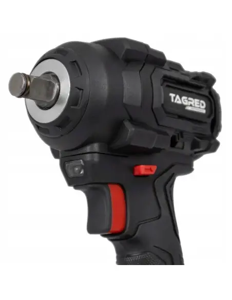 Cheie de impact 600 Nm cu acumulator 20V, TAGRED, 2 baterii, TA8012 Cheie de impact 600 Nm cu acumulator 20V, TAGRED, 2 baterii, TA8012