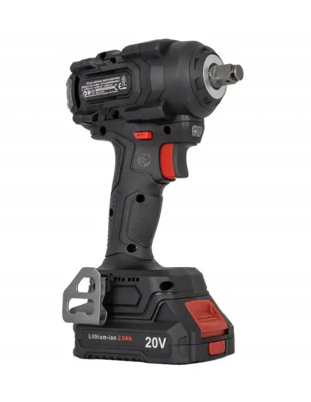 Cheie de impact 600 Nm cu acumulator 20V, TAGRED, 2 baterii, TA8012 Cheie de impact 600 Nm cu acumulator 20V, TAGRED, 2 baterii, TA8012