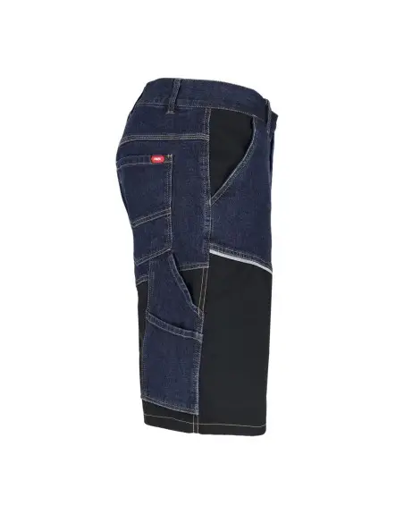 Pantaloni de lucru scurti din denim, RAW-POL, elastici, cu buzunare, JEANS204-TS Pantaloni de lucru scurti din denim, RAW-POL, elastici, cu buzunare, JEANS204-TS