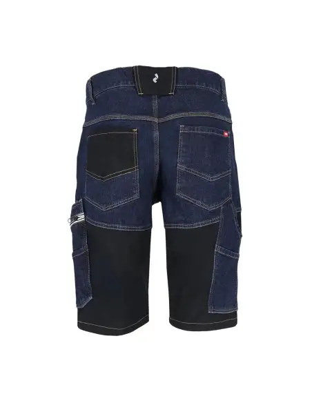 Pantaloni de lucru scurti din denim, RAW-POL, elastici, cu buzunare, JEANS204-TS Pantaloni de lucru scurti din denim, RAW-POL, elastici, cu buzunare, JEANS204-TS