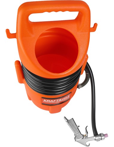 Sablator pneumatic cu sifon 10 L, Kraft&Dele, 4 duze, 80-120 PSI, KD5932