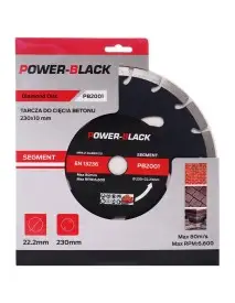 PB2001 - Lama diamantata pentru taierea betonului, 230x22.2 mm, granulatie 10 mm Tagred