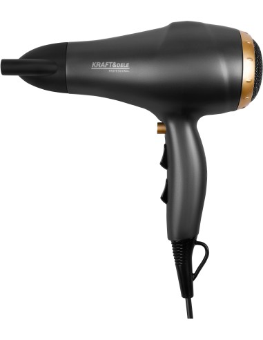Uscator de par cu accesorii, Kraft&Dele, 2400 W, difuzor, concentrator, KD4385 Uscator de par cu accesorii, Kraft&Dele, 2400 W, difuzor, concentrator, KD4385
