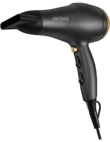 Uscator de par cu accesorii, Kraft&Dele, 2400 W, difuzor, concentrator, KD4385 Uscator de par cu accesorii, Kraft&Dele, 2400 W, difuzor, concentrator, KD4385