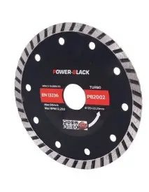 PB2002 - Lama diamantata turbo pentru taierea betonului, 125x22.2 mm Tagred