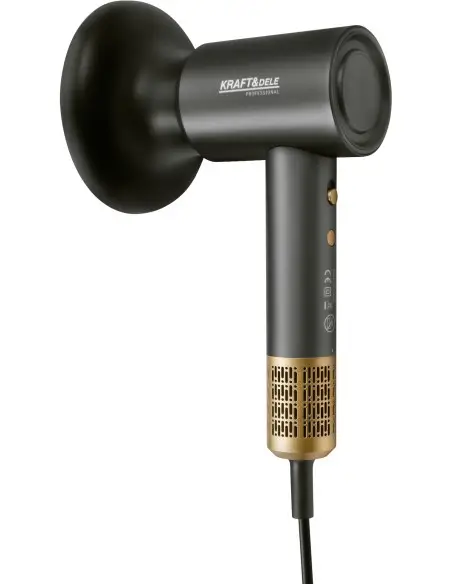 Uscator de par cu 2 accesorii, Kraft&Dele, 2200 W, KD4381 Uscator de par cu 2 accesorii, Kraft&Dele, 2200 W, KD4381