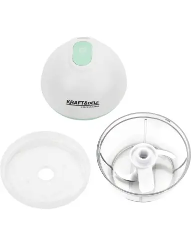 Tocator de carne si legume fara fir, Kraft&Dele, 150 ml, 2500 mAh, KD4363 Tocator de carne si legume fara fir, Kraft&Dele, 150 ml, 2500 mAh, KD4363