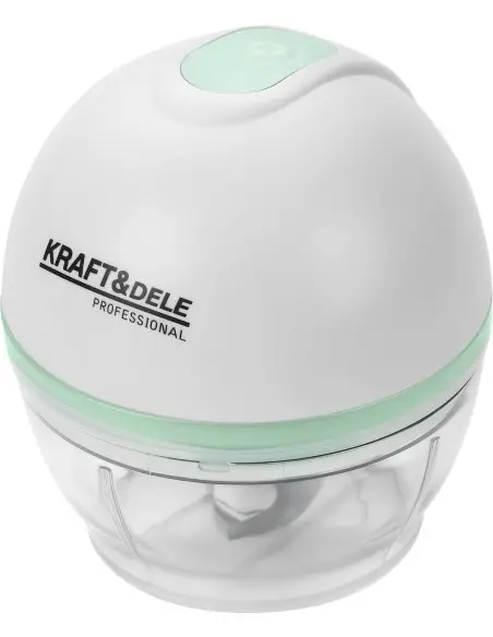Tocator de carne si legume fara fir, Kraft&Dele, 150 ml, 2500 mAh, KD4363 Tocator de carne si legume fara fir, Kraft&Dele, 150 ml, 2500 mAh, KD4363