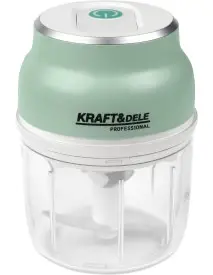 Tocator de legume si carne fara fir, Kraft&Dele, 230 ml, 2500 mAh, KD4362