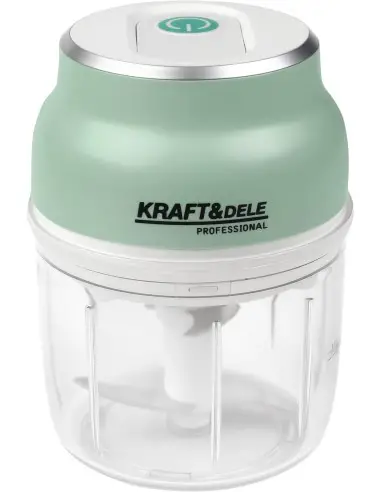 Tocator de legume si carne fara fir, Kraft&Dele, 230 ml, 2500 mAh, KD4362 Tocator de legume si carne fara fir, Kraft&Dele, 230 ml, 2500 mAh, KD4362