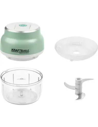 Tocator pentru carne si legume fara fir, Kraft&Dele, 150 ml, 2500 mAh, KD4361 Tocator pentru carne si legume fara fir, Kraft&Dele, 150 ml, 2500 mAh, KD4361