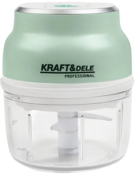 Tocator pentru carne si legume fara fir, Kraft&Dele, 150 ml, 2500 mAh, KD4361 Tocator pentru carne si legume fara fir, Kraft&Dele, 150 ml, 2500 mAh, KD4361