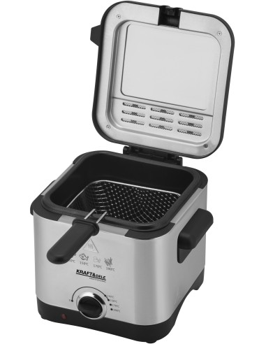 Friteuza traditionala 1,5 L, Kraft&Dele, 1000 W, KD4330 Friteuza traditionala 1,5 L, Kraft&Dele, 1000 W, KD4330