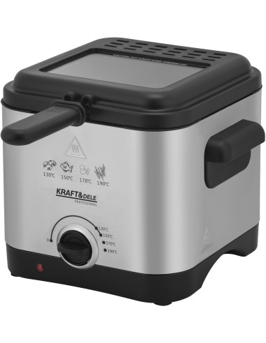 Friteuza traditionala 1,5 L, Kraft&Dele, 1000 W, KD4330 Friteuza traditionala 1,5 L, Kraft&Dele, 1000 W, KD4330