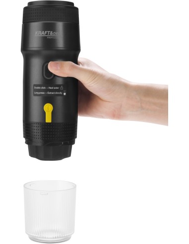 Espressor portabil, Kraft&Dele, 3 in 1, 20 bar, KD4284