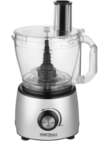 Robot de bucatarie multifunctional 1800W, Kraft&Dele, bol 3L, blender, KD4250