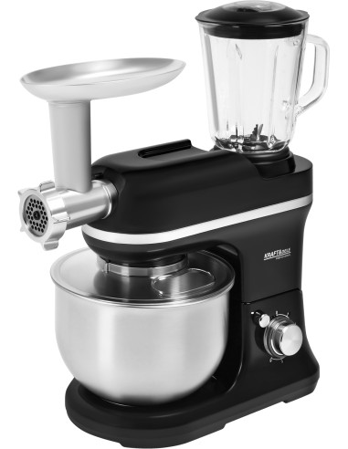 Robot multifunctional 3000W, Kraft&Dele, bol 5L, blender si masina de tocat, KD4227 Robot multifunctional 3000W, Kraft&Dele, bol 5L, blender si masina de tocat, KD4227