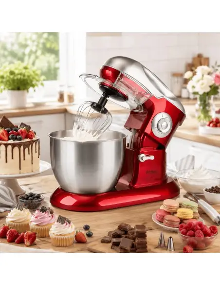 Robot de bucatarie cu10 viteze, bol 6.5L, Kraft&Dele, 3000W, KD4226