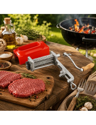 Masina de fragezit carne, Kraft&Dele, fonta galvanizata, role cu tepi, KD4193 Masina de fragezit carne, Kraft&Dele, fonta galvanizata, role cu tepi, KD4193