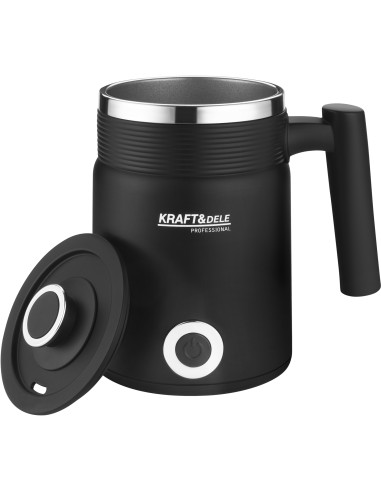 Spumator electric pentru lapte 500W, Kraft&Dele, 2 agitatoare, 300 ml, KD4177 Spumator electric pentru lapte 500W, Kraft&Dele, 2 agitatoare, 300 ml, KD4177
