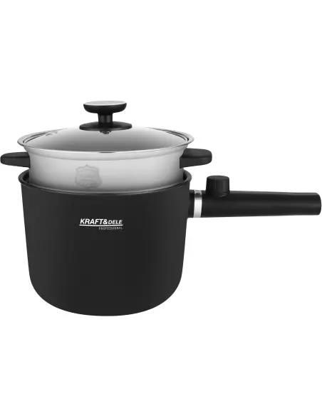 Oala electrica 1.5L, Kraft&Dele, 600W, 2 trepte de putere, KD4169 Oala electrica 1.5L, Kraft&Dele, 600W, 2 trepte de putere, KD4169