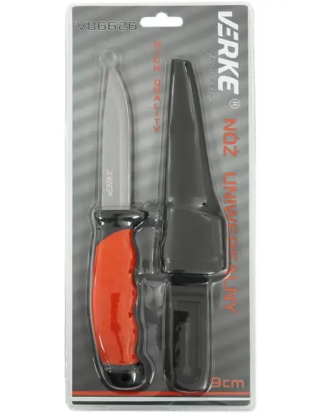 Cutit universal, Verke, lama 9 cm, cu teaca, V86626 Cutit universal, Verke, lama 9 cm, cu teaca, V86626