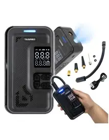 Compresor auto portabil, Tagred, 8V, 4000 mAh, 150 PSI, TA4230