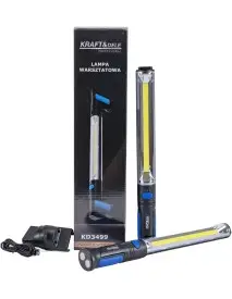 Lanterna dubla de atelier 2 x 10W, Kraft&Dele, 1000 lm, USB-C, KD3499