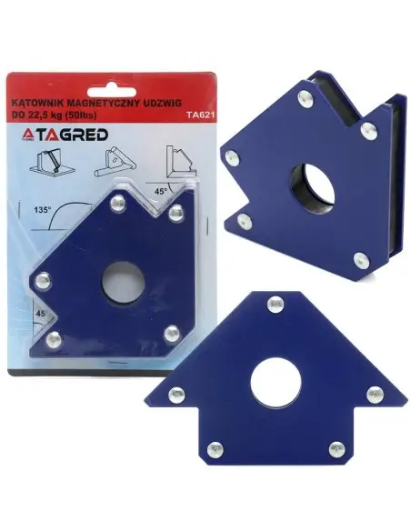 TA621- Dispozitiv magnetic pentru fixare, sudura, 3 unghiuri , 22.5 kg Tagred TAGRED Professional - Sudura