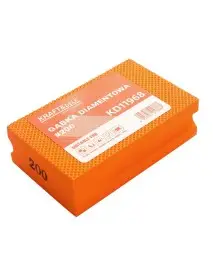 Burete diamantat abraziv P200 pentru slefuire manuala, Kraft&Dele, KD11968