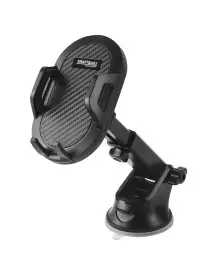 Suport telefon auto cu ventuza, Kraft&Dele, brat reglabil, rotatie 360°, KD10078
