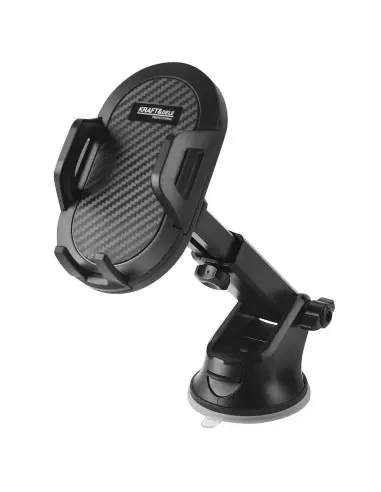 Suport telefon auto cu ventuza, Kraft&Dele, brat reglabil, rotatie 360°, KD10078 Suport telefon auto cu ventuza, Kraft&Dele, brat reglabil, rotatie 360°, KD10078