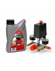 Pachet intretinere compresor, Kraft&Dele, ulei1L, NR853 + presostat compresor 8 bar KD11270