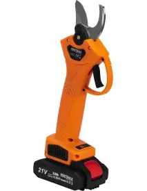 Foarfeca electrica de gradina cu acumulator, Kraft&Dele, 2 x 2Ah, 21V, KD5091