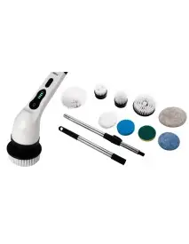 Perie electrica rotativa de curatare 9 in 1, Kraft&Dele, extensibila 140 cm, KD4222