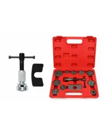 Pachet etrier frana, Kraft&Dele, presa universala 12 piese+ presa piston etrier 6 mm