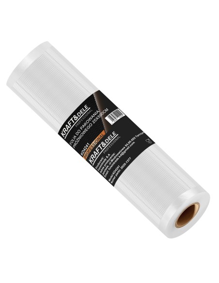 Folie pentru vidare 25 x 500 cm, Kraft&Dele, KD4241 Folie pentru vidare 25 x 500 cm, Kraft&Dele, KD4241