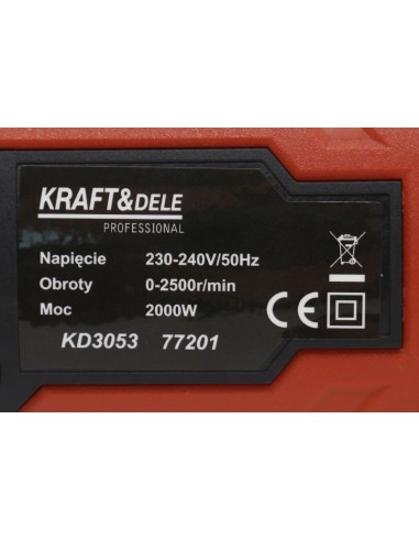 Fierastrau tip sabie, 2000W, KD3053 Kraft&Dele Fierastrau tip sabie, 2000W, KD3053 Kraft&Dele