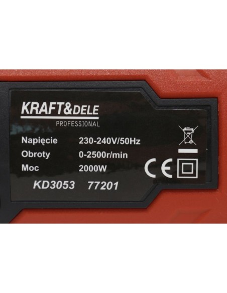Fierastrau tip sabie, 2000W, KD3053 Kraft&Dele Fierastrau tip sabie, 2000W, KD3053 Kraft&Dele