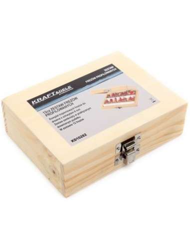 Set freze pentru lemn, Kraft&Dele KD10282, 8 mm, 12 piese Set freze pentru lemn, Kraft&Dele KD10282, 8 mm, 12 piese