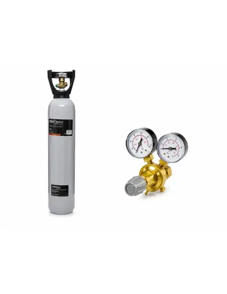 Pachet sudura CO2, Kraft&Dele, butelie 8L+ reductor Argon CO2, TOP18301824 Pachet sudura CO2, Kraft&Dele, butelie 8L+ reductor Argon CO2, TOP18301824