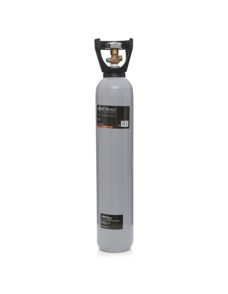 Butelie CO2, goala, presiune maxima de 250 bari, KD1830, Kraft&Dele