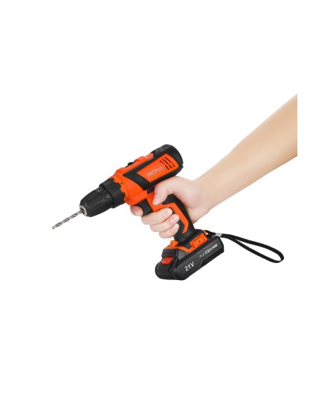 Masina de gaurit si insurubat cu acumulator 21V, 2Ah, accesorii, Kraft&Dele KD3356 Masina de gaurit si insurubat cu acumulator 21V, 2Ah, accesorii, Kraft&Dele KD3356
