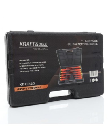 Set 11 surubelnite, Kraft&Dele KD10333, izolate Set 11 surubelnite, Kraft&Dele KD10333, izolate