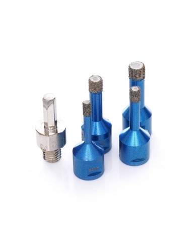 TA4088-Set 4 carote diamantate pentru piatra, gresie si beton 6-12 mm M14 Tagred TAGRED Professional - Carote
