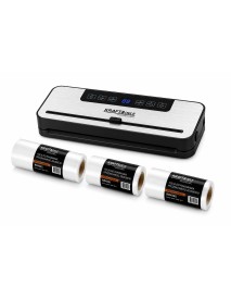 Set aparat de vidat alimente 150W si 3 folii dimensiuni diferite, Kraft&Dele, 32 cm, TOP42313