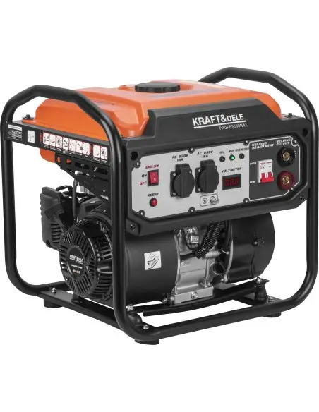 Generator invertor sudura 5800W 250A, motor 4 timpi 236cmc, rezervor 14L, Kraft&Dele KD3234 Generator invertor sudura 5800W 250A, motor 4 timpi 236cmc, rezervor 14L, Kraft&Dele KD3234