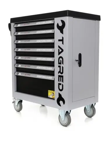 TA212- Dulap metalic , cu roti, pentru depozitarea uneltelor, 251 elemente Tagred TAGRED Professional - Dulap scule