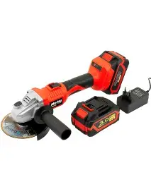 Polizor unghiular cu acumulator, Notig Tools, 20V, 125 mm, 2x3Ah, fara perii, N4346