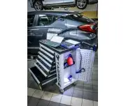 TA212- Dulap metalic , cu roti, pentru depozitarea uneltelor, 251 elemente Tagred TAGRED Professional - Dulap scule
